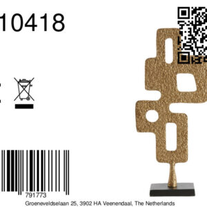 light&livingornamentvexvanmetaalantiekbronsmatzwart–23,5x10x54cm-8a