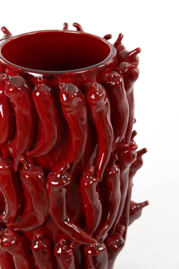 light&livingpeppervaaskeramiekrood–26,5x25x39cm-1