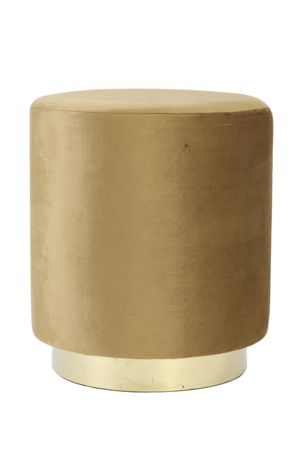 light&livingpoefnadieninvelvetbruinmetgoudaccent–ø40x44cm-658