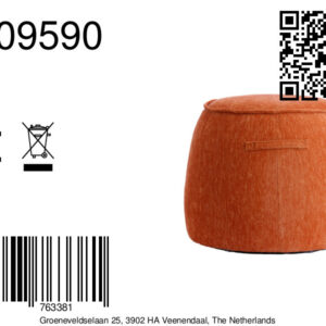 light&livingpoefsibiuuitgevoerdinwarmeoranjetint–ø50x40cm-8a