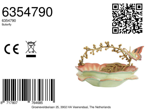 light&livingschaalhummingbirdkeramiekgroenrozebrons–24x21x20cm-8a