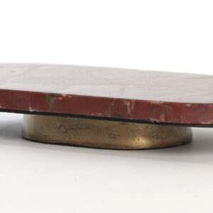 light&livingschaalopvoetbeloinroodagaatenantiekbrons–50x24x6cm-1