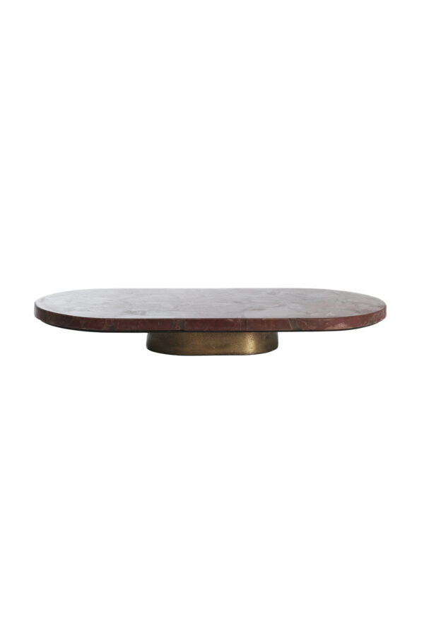 light&livingschaalopvoetbeloinroodagaatenantiekbrons–50x24x6cm-424