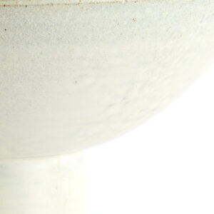 light&livingschaalopvoetvascokeramiekmatcrème-zand–ø35,5x25,5cm-1