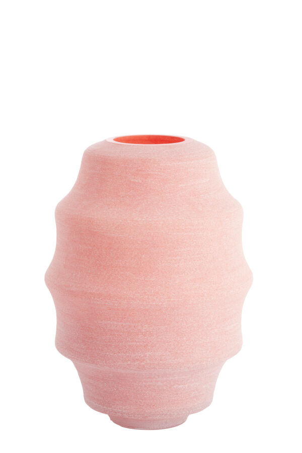 light&livingvaasashorometglasinambertint–19x14x22cm-1