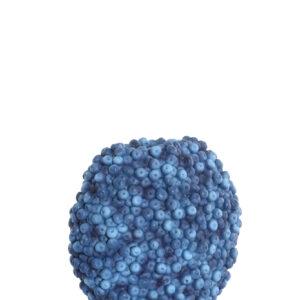 light&livingvaasberriesdonkerblauwkunststof–32x18x27,5cm-1