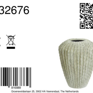 light&livingvaascactivansteeninmintgroeneglans-ø52x65cm-8a