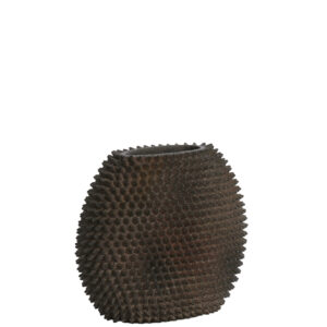 light&livingvaascaldrasbruinkunststof–30,5x17x26,5cm-1
