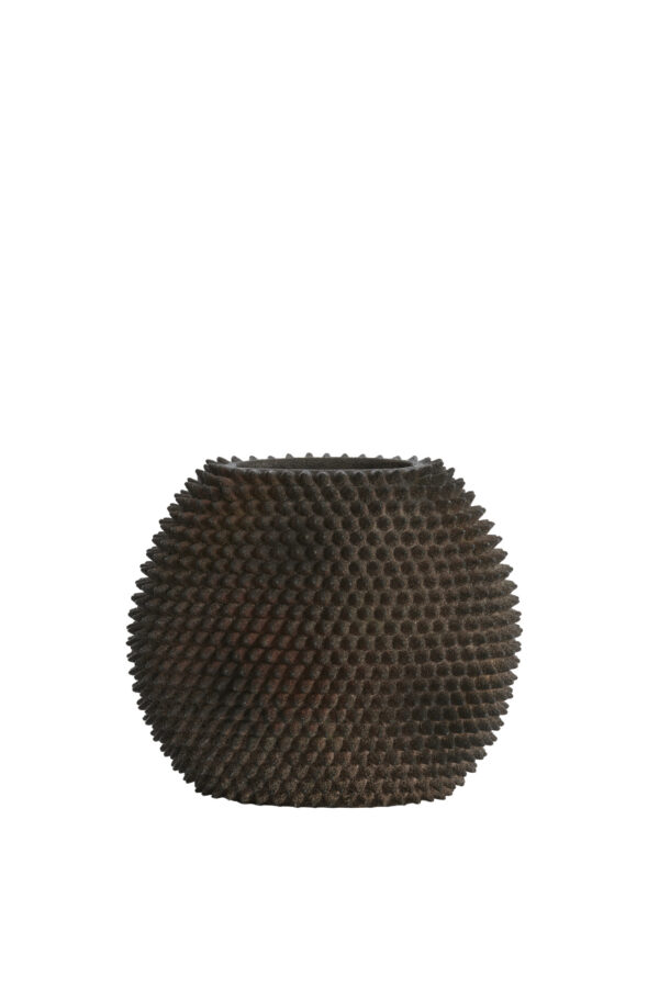 light&livingvaascaldrasbruinkunststof–30,5x17x26,5cm-1