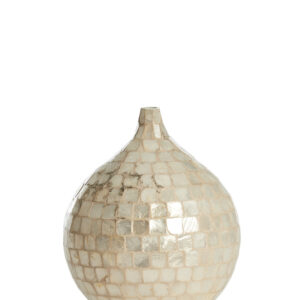 light&livingvaaselorzavanbamboecrème–ø22x25cm-1
