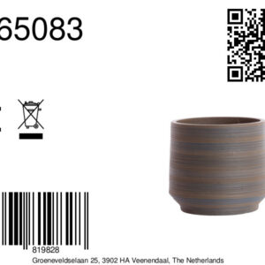 light&livingvaaseowynvansteendonkerbruinafwerking-ø40x35cm-8a