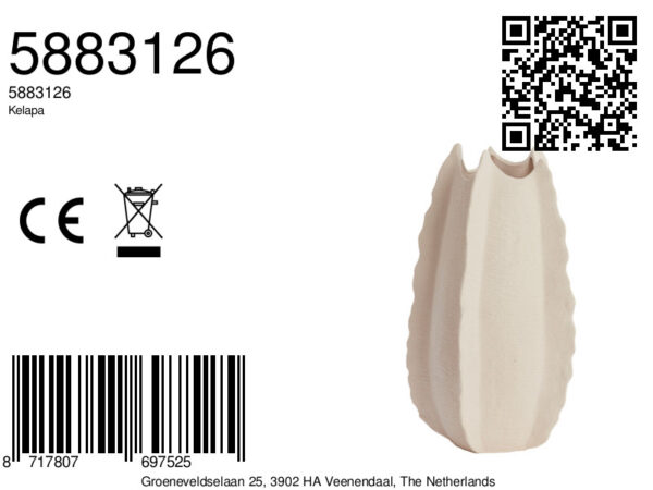 light&livingvaaskelapavankeramiekincrème–ø31x53cm-8a