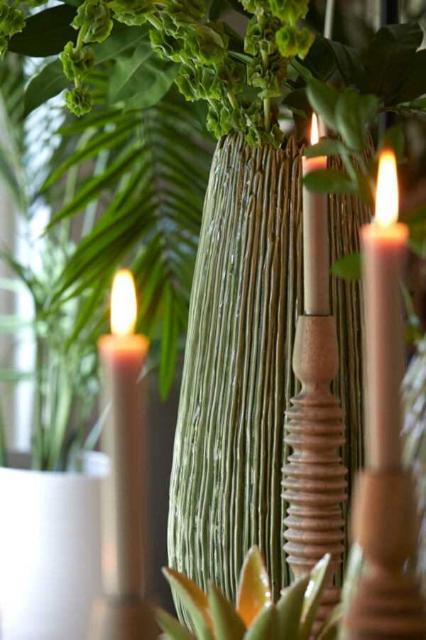 light&livingvaaskoprakeramiekdonkergroen–ø24,5x52cm-233