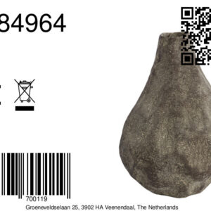 light&livingvaasmarzokumetaaldonkerbruincrème–29x27x41,5cm-8a