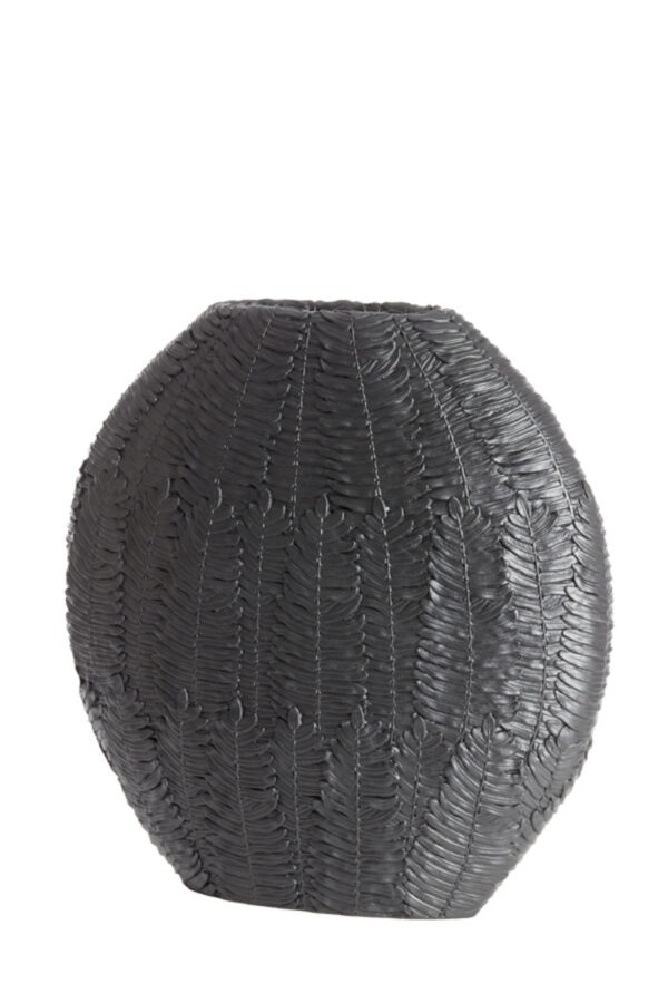 light&livingvaasnivicamatzwartkunststof–40,5x11x40cm-1