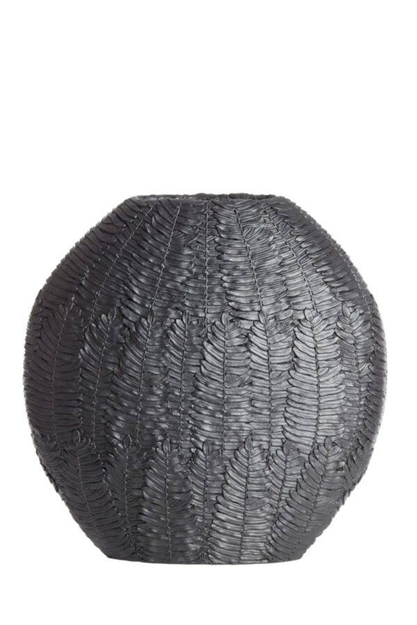 light&livingvaasnivicamatzwartkunststof–40,5x11x40cm-1