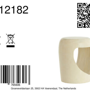 light&livingvaasrubrainmatzwartglas–ø40x65cm-8a