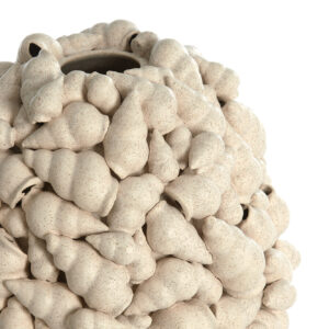 light&livingvaasshellkeramiekstructuurcrème–ø28x30cm-1