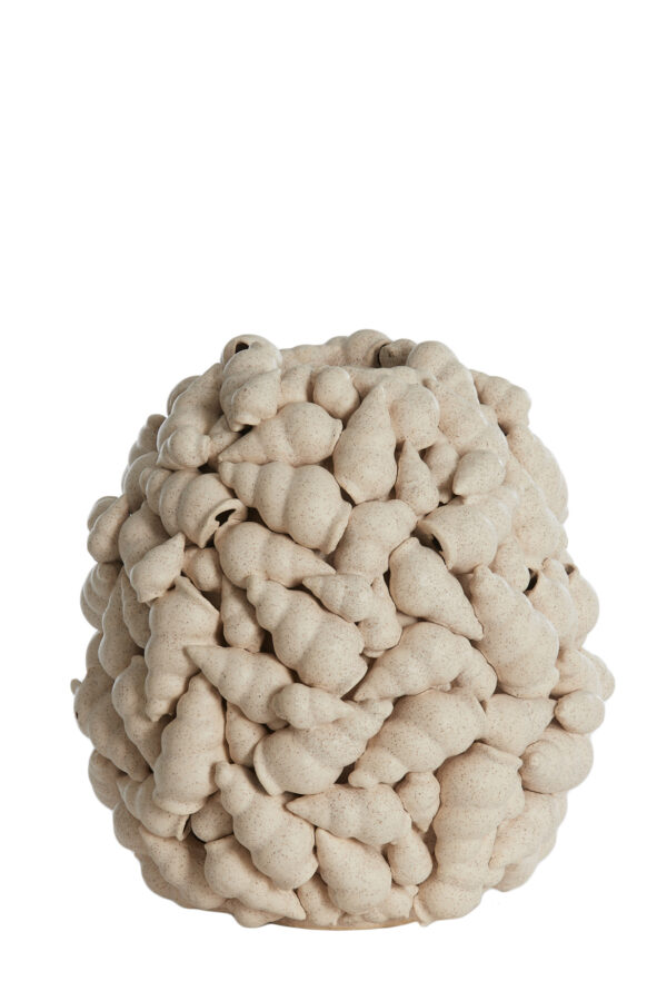 light&livingvaasshellkeramiekstructuurcrème–ø28x30cm-1