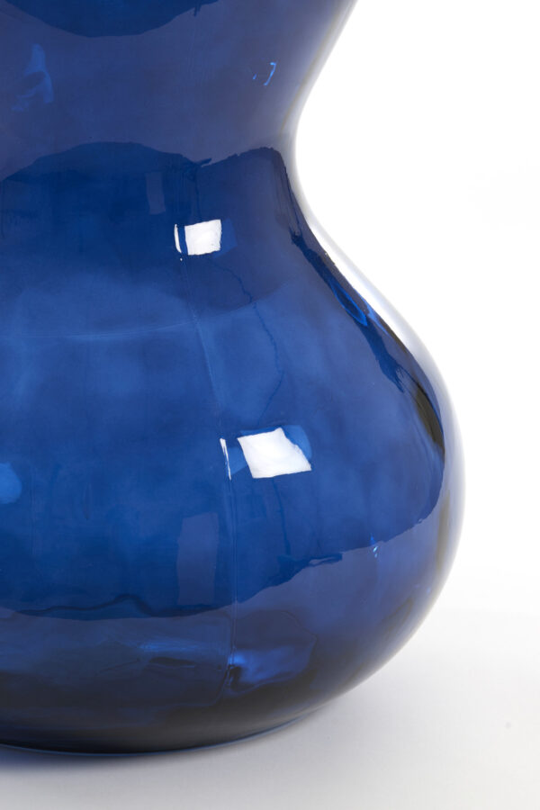 light&livingvenerioglazenvaasglansdonkerblauw–ø33x100cm-1
