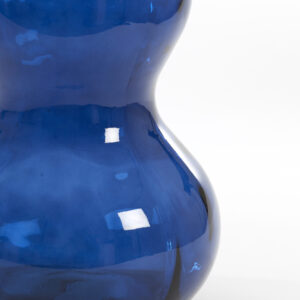 light&livingveneriovaasmetglansdonkerblauwglas–ø26,5x75cm-178
