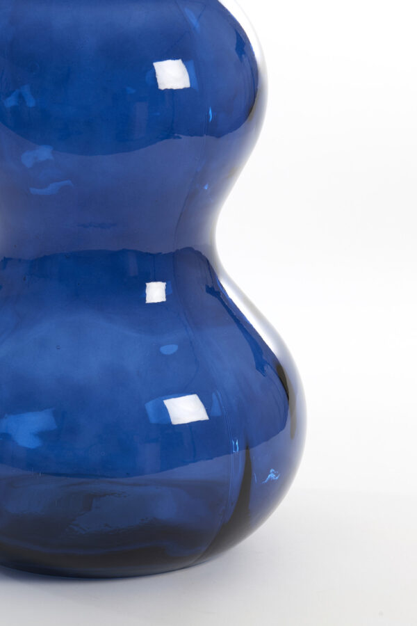 light&livingveneriovaasmetglansdonkerblauwglas–ø26,5x75cm-178