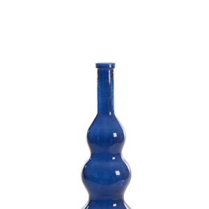 light&livingveneriovaasmetglansdonkerblauwglas–ø26,5x75cm-621