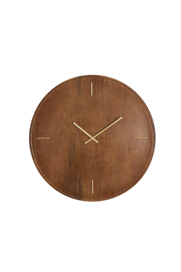 light&livingwandklokvetimangohoutinwarmebruintint–ø56cm-1
