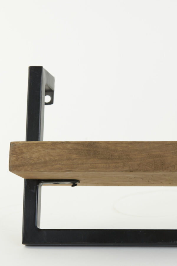 light&livingwandplankmaddisonvanmetaalhoutdonkerbruin–120x18x24cm-1