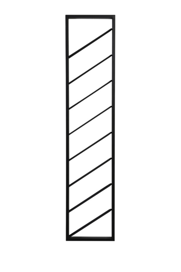 light&livingwijnrekmalbeovanmetaalzwart8flessen–36x6x160cm-1