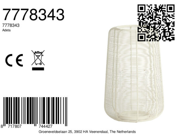 light&livingwindlichtadetacrèmeglansmetglas–ø19,5x30cm-8a