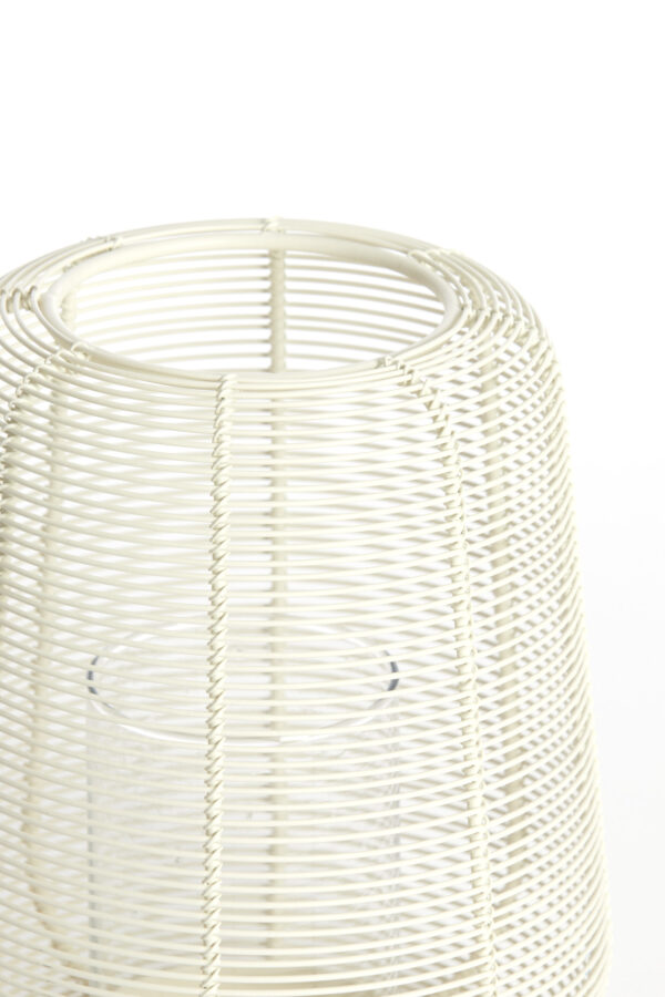 light&livingwindlichtadetamatcrèmemetglas–ø18x21cm-606