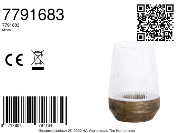 light&livingwindlichtminasribbelglasheldermetdonkerbruinhout–ø18x26cm-8a