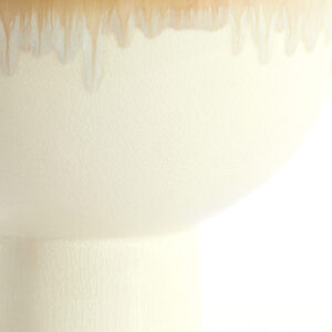 light&livingzelatakeramiekvaascrème+taupe–ø28x38cm-1