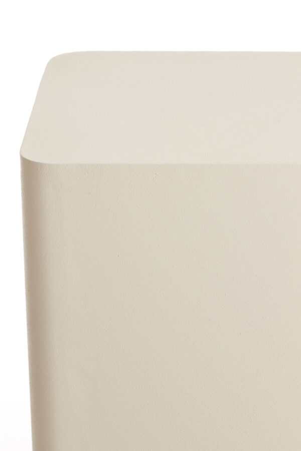 light&livingzuilalurioinmetaalmetcrèmefinish–35,5x35,5x100cm-1
