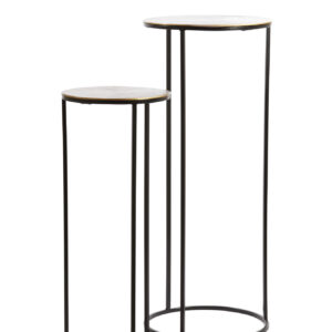 light&livingzuilensetprimoinantiekbronsmetzwart–32x32x81+41x41x101cm-1