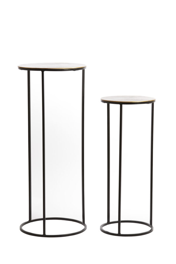 light&livingzuilensetprimoinantiekbronsmetzwart–32x32x81+41x41x101cm-1