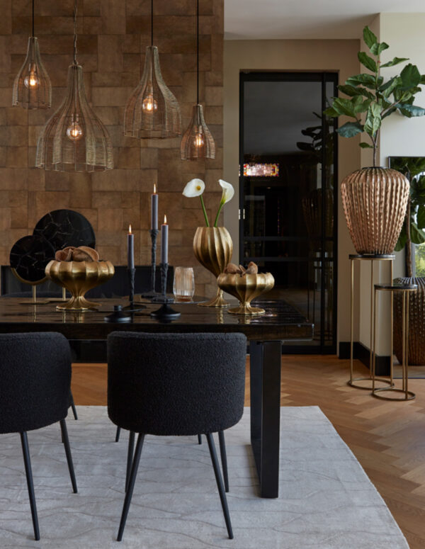 light&livingzuilensetsobrinainzwartagaatenantiekbrons–ø30x80+ø35x100cm-334
