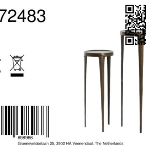 light&livingzuilensettobiasindonkerbruin–ø30x80+ø35x100cm-8a