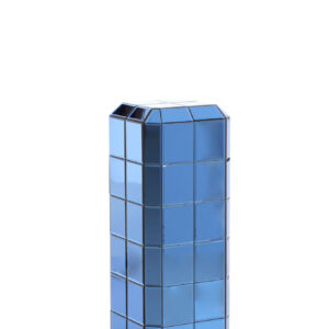 light&livingzuillucianovanglasblauw–30x30x80cm-1
