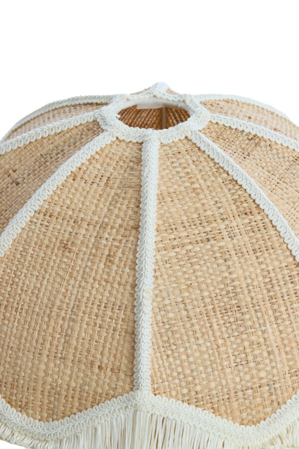 Beige vintage raffia lampenkap Light & Living Malacia - Image 4