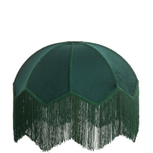 Vintage velvet lampenkap groen Light & Living Malacia