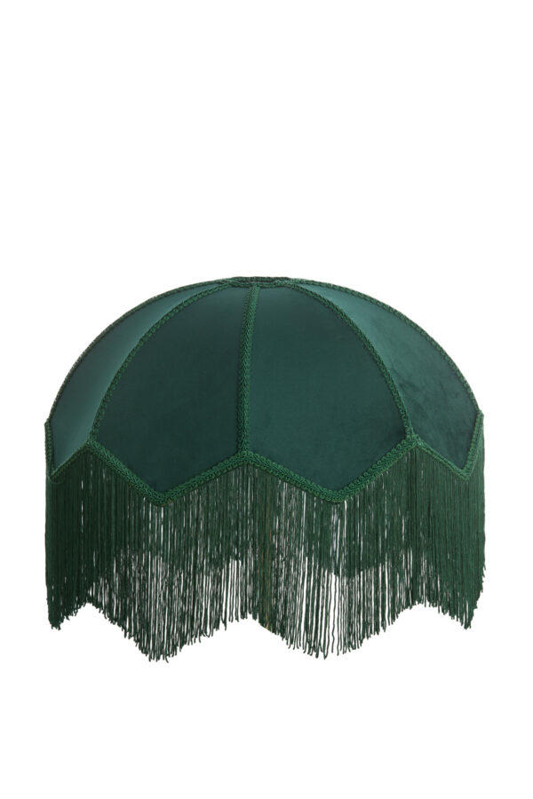 Vintage velvet lampenkap groen Light & Living Malacia