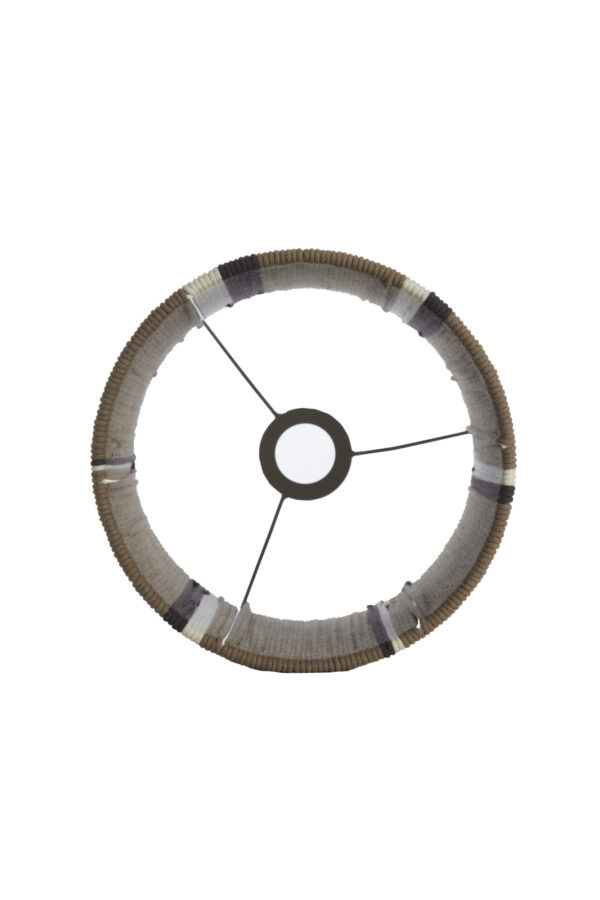 Bruin/beige lampenkap touwweefsel Light & Living Medan - Image 5