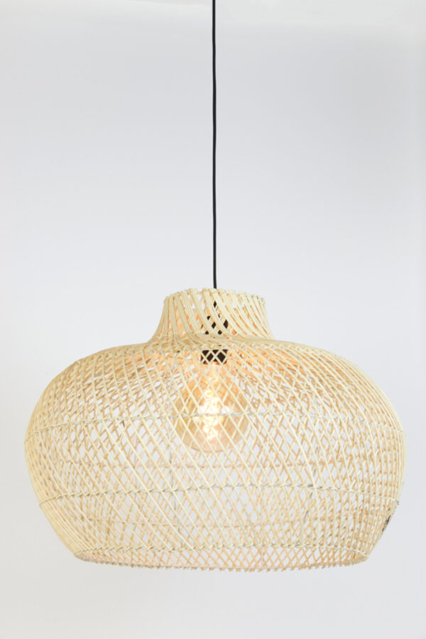 Rustieke witte rotan hanglamp Light & Living Charita - Image 2