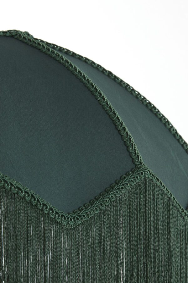 Groene vintage velvet hanglamp koepel Light & Living Malacia - Image 6