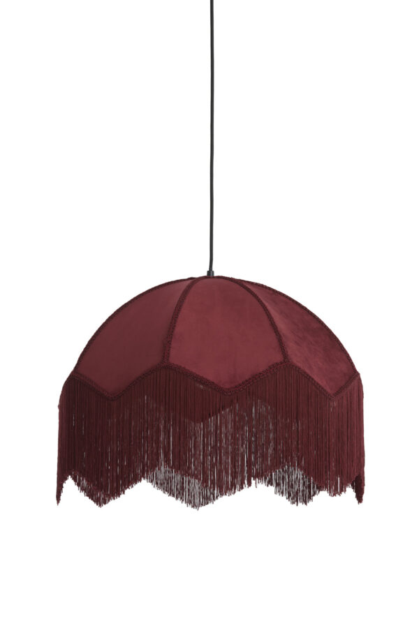 Vintage hanglamp groen velvet Light & Living Malacia