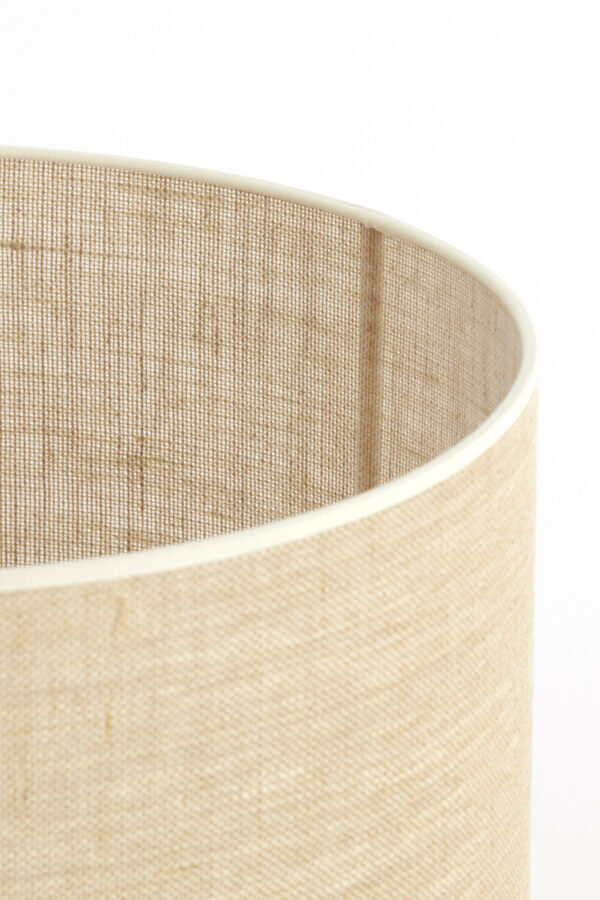 Jute lampenkap beige cilinder Light & Living Sendai - Image 4