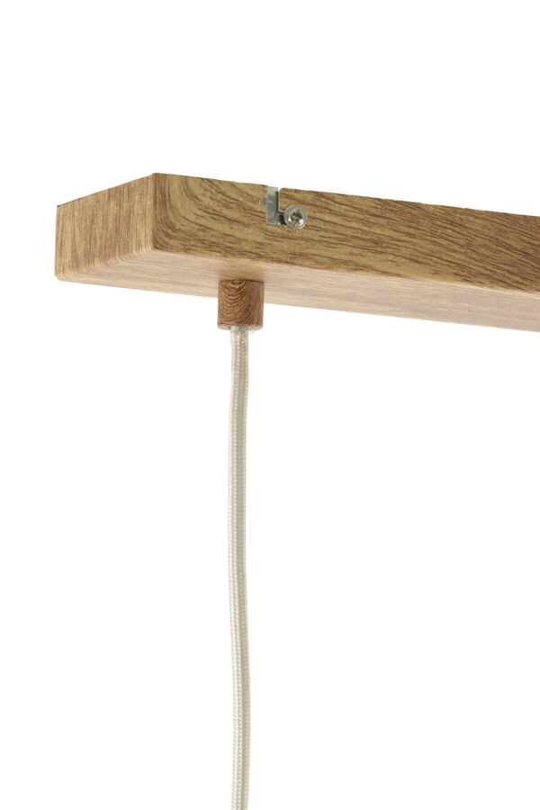 3-licht hanglamp naturel/beige bekervorm Light & Living Dania - Image 8