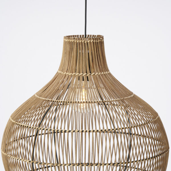 Rustieke bolvormige rotan hanglamp Light & Living Pacino - Image 6
